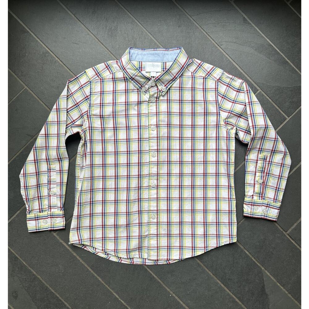 Little English Boys Button Down Shirt size 7